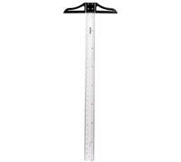 Liquidraw Righello quadrato a T 80 cm 32 pollici acrilico a forma di T per disegno, architetti e ingegneri (misure imperiali e metriche)