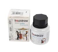 Liquidraw White Drawing India Ink - 35 ml | Fornitura per artisti indispensabili | Non tossico, impermeabile, resistente alla luce e permanente | Adatto per penne e pennelli | Uso su cartoncino, tela