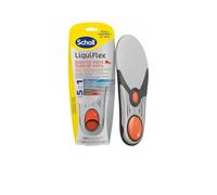 Scholl Solette LiquiFlex Supporto Rinforzato - Calzature Uomo Taglia 41-46,5 - Con memoria di forma e supporto dell'arco - 1 paio