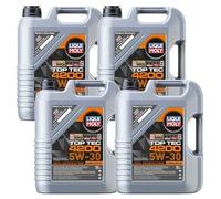 LIQUIMOLY 8973 TOP TEC 4200 OLIO MOTORE 5W30 ALTA QUALITA' PER MOTORI DIESEL E BENZINA. ACEA C2-C3 API SP CON TECONOLOGIA LONGLIFE III. CONFEZIONE : KIT PROMO 20 LITRI