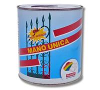 LIQUIPLAST MANOUNICA 0,750 Lt Ferromicaceo Rossido 01 Smalto e antiruggine in una sola mano