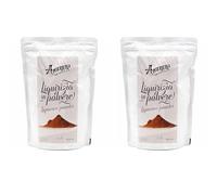Liquirizia Amarelli in Polvere - 2 Confezioni da 1kg (Totale 2kg) - Pura e Naturale - Ideale per Dolci e Uso Alimentare