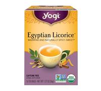 Liquirizia egiziana, senza caffeina, 16 bustine di tè, 1,27 oz (36 G) - Yogi Tea