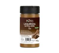 LIQUIRIZIA IN POLVERE pura 140 gr. Roma . Insaporitore per dolci e salati