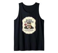 Liquirizia Nera punisce attivamente Le tue papille gustative Retro Candy Canotta