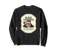 Liquirizia Nera punisce attivamente Le tue papille gustative Retro Candy Felpa