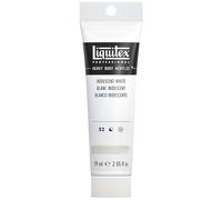 Liquitex 1045238 Heavy Body - Colore Acrilico Professionale Denso, ad Alta Viscosità, Bianco (Bianco Iridescente), 59 ml