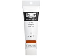 Liquitex 1045335 Heavy Body - Colore Acrilico Professionale Denso, ad Alta Viscosità, Rosso (Rosso Ossido), 59 ml