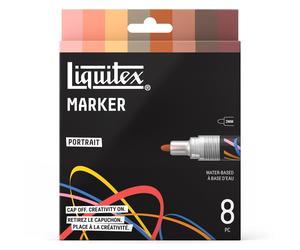 Liquitex 3699486 Multi-surface markers with durable tips and quick drying aqueou