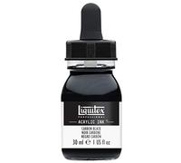 Liquitex 4260337 - Inchiostro acrilico, 30 ml, colore: Nero carbone