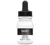 Liquitex 4260432 - Inchiostro acrilico per aerografo, colore: bianco titanio