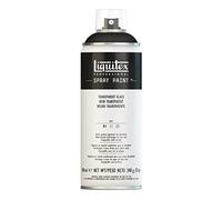 Liquitex 4450260 - Vernice Spray Professionale A Base D'acqua, Nero Trasparente, 400ml, 1 Pezzo