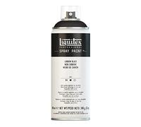 Liquitex 4450337 - Vernice Spray Professionale A Base D'acqua, Nero Carbone, 400 ml, 1 Pezzo