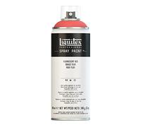 Liquitex 4450983 - Vernice Spray Professionale A Base D'acqua, Rosso Fluorescente, 400 ml, 1 Pezzo
