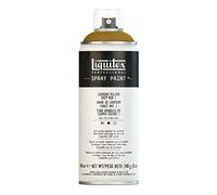 Liquitex 4451163 - Vernice Spray Professionale A Base D'acqua, Giallo Di Cadmio Scuro Imitazione 1, 400ml, 1 Pezzo