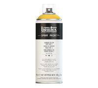 Liquitex 4455163 - Vernice Spray Professionale A Base D'acqua, Giallo Di Cadmio Scuro Imitazione 5, 400ml, 1 Pezzo