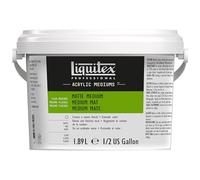 Liquitex 5339 Professional medium opaco per colori acrilici, dona ai colori una superficie opaca e riduce la brillantezza, liquido - flacone da 1,89 litri