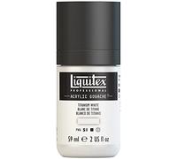 Liquitex Guazzo Acrilico Professionale, Titanium White, 59 ml (Confezione da 1), 59 unità