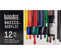 Liquitex Basic Set di colori acrilici 12 x 22 ml