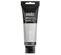 Liquitex Basics Acrylic, 1046236, Colore Acrilico, Argento, 118 Ml (Confezione Da 1)