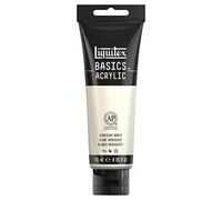 Liquitex Basics Acrylic, 1046238, Colore Acrilico, Bianco Iridescente, 118 Ml (Confezione Da 1)