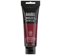 Liquitex Basics Acrylic, 1046311, Colore Acrilico, Rosso Cadmio Scuro Imit, 118 Ml (Confezione Da 1)