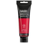 Liquitex Basics Acrylic, 1046415, Colore Acrilico, Rosso Primario, 118 Ml (Confezione Da 1)
