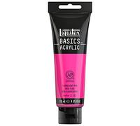 Liquitex Basics Acrylic, 1046987, Colore Acrilico, Rosa Fluorescente, 118 Ml (Confezione Da 1)