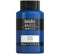 Liquitex Basics Acrylic, 220731, Colore Acrilico, Blu Primario, 400 Ml (Confezione Da 1)