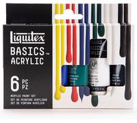 Liquitex Basics Acrylic Set da 6 x 22 ml - Primari