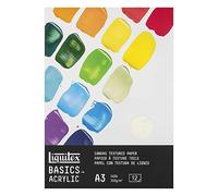 Liquitex Basics Blocco Carta Finitura Tela 300 g - A3 - 12 Fogli