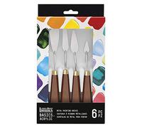 Liquitex Basics - Set 6 Spatole Per Dipingere In Metallo