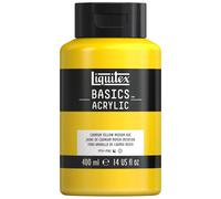Liquitex Basics Acrylic, 220705, Colore Acrilico, Giallo Di Cadmio Medio, 400Ml