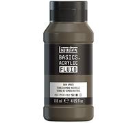 Liquitex BASICS - Vernice acrilica fluida da 118 ml, colore: ambra cruda