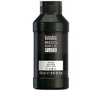 Liquitex BASICS - Vernice acrilica fluida, flacone da 250 ml, colore: nero avorio