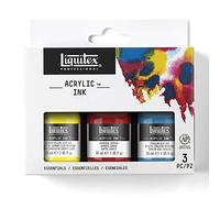 Liquitex Inchiostro Ink ink Set 3 flaconi da 30ml Colori Ididescenti aerografo