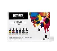 Liquitex Ink! Set Da 6 Flaconi Da 30 ml "Essenziali"