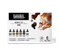 INCHIOSTRO INCHIOSTRI ACRILICO LIQUITEX INK SET IRIDESCENT colori aerografo