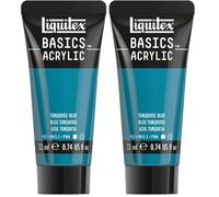 Liquitex LQX ACRILICO BASICS 22ML BLU TURCHESE (Confezione da 2)