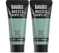 Liquitex LQX ACRILICO BASICS 22ML GRIGIO VERDE (Confezione da 2)