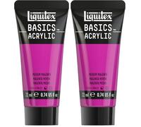 Liquitex LQX ACRILICO BASICS 22ML MAGENTA MEDIO (Confezione da 2)