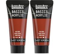 Liquitex LQX ACRILICO BASICS 22ML OSSIDO ROSSO (Confezione da 2)