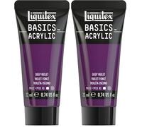Liquitex LQX ACRILICO BASICS 22ML VIOLA SCURO (Confezione da 2)