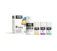 LIQUITEX LQX ACRYLIC MEDIUMS SET POURING MEDIUM MATE + SOFT BODY