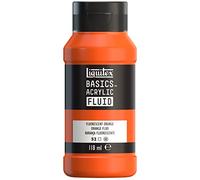 LIQUITEX LQX BASICS FLUID 118ML - ARANCIO FLUORESCENTE