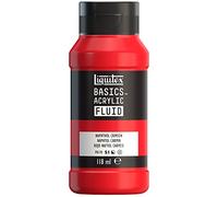 LIQUITEX LQX BASICS FLUID 118ML - ROSSO NAFTOL CARMINO