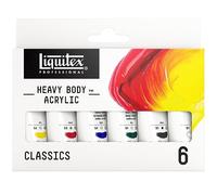 LIQUITEX Lqx Heavy Body - Colori Classici - 6 X 22 Ml