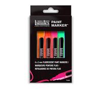 Liquitex Paint Marker 6 Pennarelli Punta Fine Colori Fluo