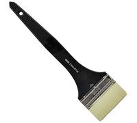 Liquitex - Pen. Piatto Largo - Man. Lungo - N°4 - 10,16 cm | Setole sostenibili in nylon e sintetico, mantengono la forma, manici ergonomici antiscivolo, ghiera in acciaio inox