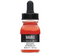 Liquitex Professional Acrylic Ink 1-oz (30 ml) Glas Vivid Red Orange